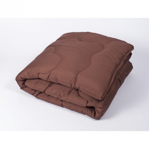 Одеяло Lotus Comfort Wool коричневое 140х205 см