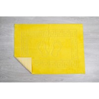 Коврик для ванной Lotus желтый прорезиненный 50x70 см