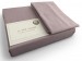 Простынь Utek Hotel Collection Cotton Lilac на резинке по периметру 90x200 см