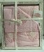 Набор махровых полотенец Sikel Love 30х50 см + 50х90 см + 70х140 см розовый