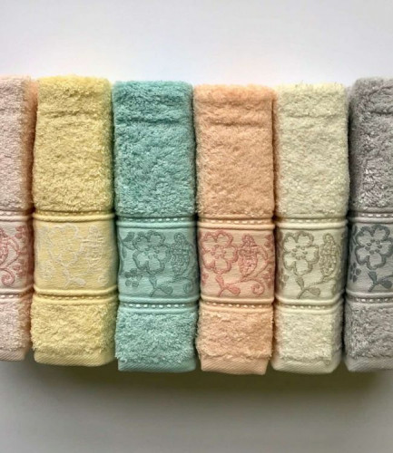 Набор махровых полотенец Sikel Cotton Selen 50х90 см 6 шт.