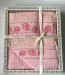 Набор махровых полотенец Sikel Bella 30х50 см + 50х90 см + 70х140 см розовый