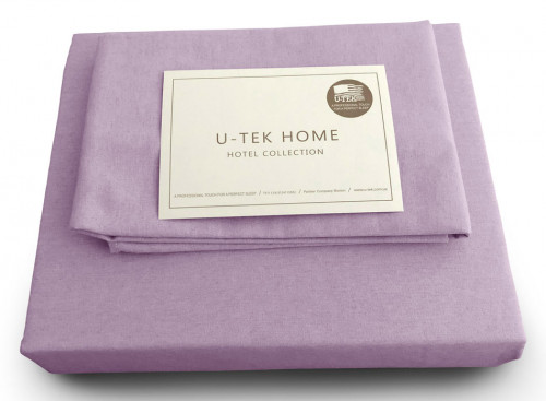 Utek Hotel Collection Cotton Melange Lilac полуторный