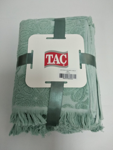 Набор полотенец TAC Lace Mint 40x76 см + 69x127 см