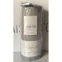 Простынь на резинке с наволочками Maison Dor saten grey 180х200 см