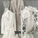 Банный набор из халатов и полотенец Dantela Vita Zambak-Krem из 8-ми предметов