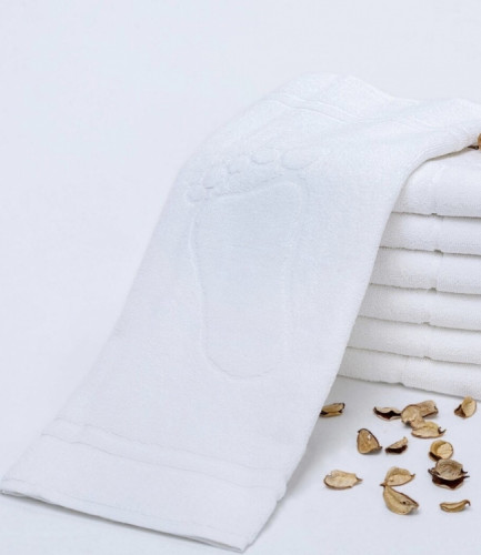 Коврик-полотенце для ног Zugo Home 700 Hotel Line 50x70 см белый