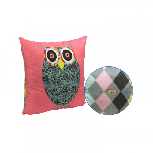 Декоративная подушка Руно Owl Grey 50х50 см