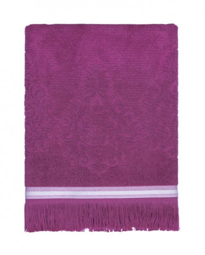 Набор полотенец Arya Demor пурпурный 50x90 см +70х140 см
