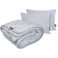 Набор Одеяло с подушками Sonex Basic Silver 200х220 см