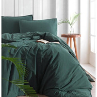 SoundSleep Stonewash dark green зеленый семейный