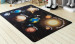 Коврик в детскую комнату Confetti Planets Siyah 100x150 см