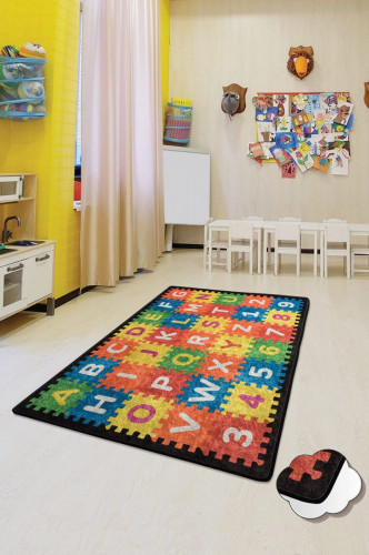 Коврик в детскую комнату Chilai Home "Puzzle" 100х160см.