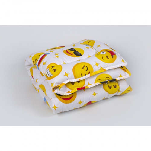Одеяло Lotus Colour Fiber Emoji желтый 110x140см