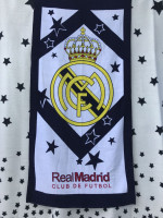 Пляжное полотенце Махра/велюр 75х150см. ФК Реал Мадрид