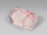 Набор полотенец Irya Becca pembe розовый 30x50 см (3 шт)