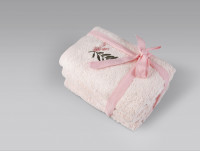 Набор полотенец Irya Rina pembe розовый 30x50 см (3 шт)
