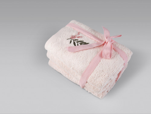Набор полотенец Irya Rina pembe розовый 30x50 см (3 шт)