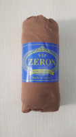Простынь на резинке трикотажная Zeron 160x200+25 см шоколадная