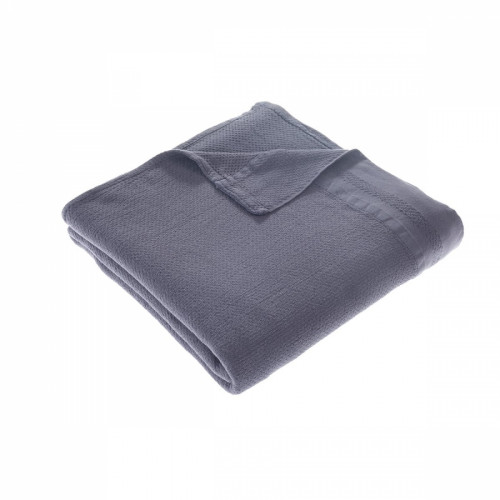 Покрывало-пике Buldans Hasir purple grey серый 160x220 см