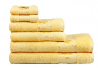 Полотенце Maisonette Bamboo 30х50 см желтый