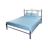 Руно Вензель голубой двуспальный (с наволочками 50х70 см)