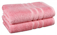 Полотенце Maisonette Micro Touch 70х140 см розовый