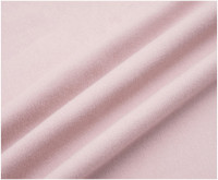Простынь на резинке Almira mix фланель нежно-розовая 90х200+30 см