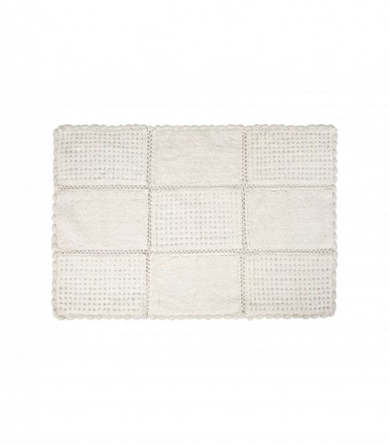 Набор ковриков Irya - Sandy ekru молочный 65х100 см + 45х65 см