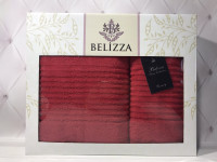 Набор махровых полотенец Belizza из 2 штук 50x90 см+70x140 см, модель 3