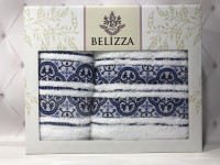 Набор махровых полотенец Belizza из 2 штук 50x90 см+70x140 см, модель 38