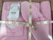 Набор для сауны женский Purry (юбка, чалма, тапочки) Sauna розовый