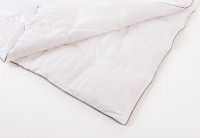 Пуховое кассетное одеяло Mirson 100% Белый пух Royal demi 110x140 см, №033