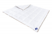 ​​​Одеяло шерстяное Mirson Летнее Royal Pearl Hand Made Чехол Сатин Italy 110x140 см, №0345